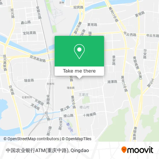 中国农业银行ATM(重庆中路) map