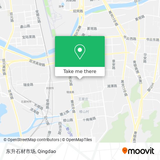 东升石材市场 map