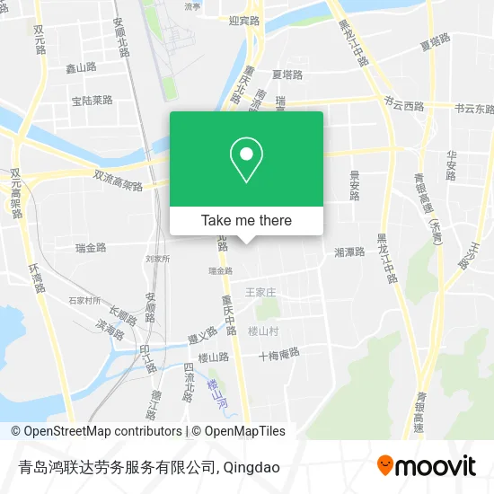 青岛鸿联达劳务服务有限公司 map