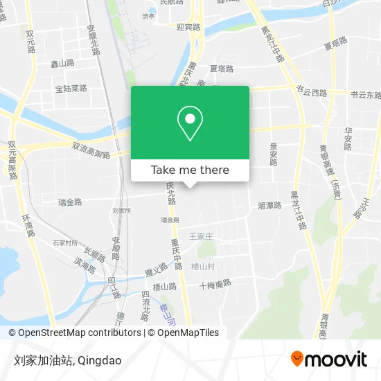 刘家加油站 map