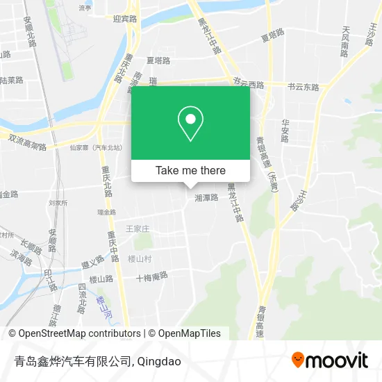 青岛鑫烨汽车有限公司 map