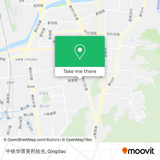 中铁华胥美邦拾光 map