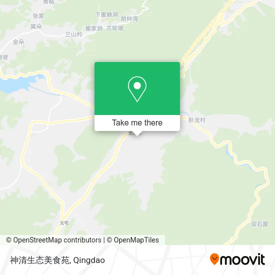 神清生态美食苑 map