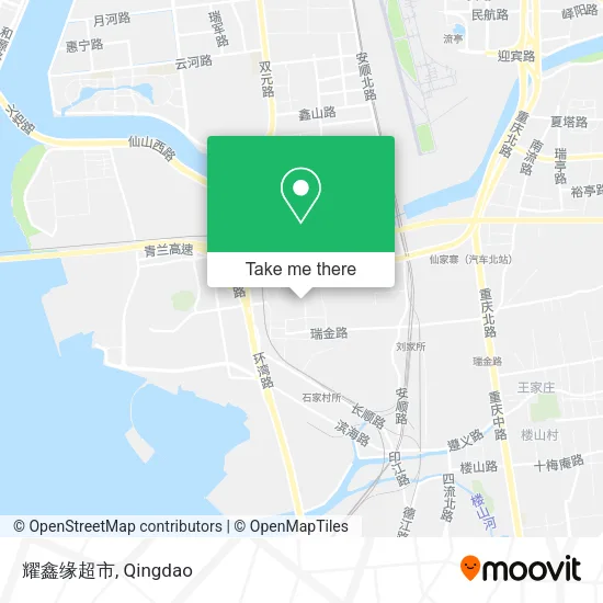 耀鑫缘超市 map