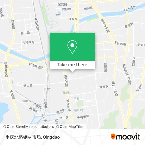 重庆北路钢材市场 map