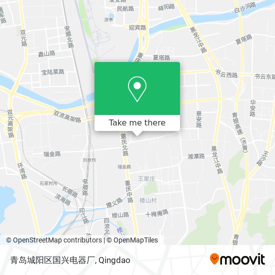 青岛城阳区国兴电器厂 map