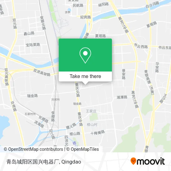 青岛城阳区国兴电器厂 map