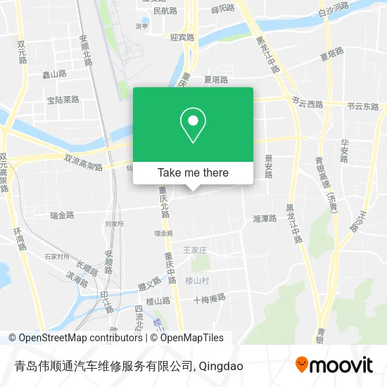 青岛伟顺通汽车维修服务有限公司 map