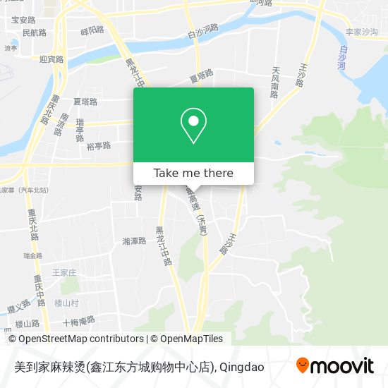 美到家麻辣烫(鑫江东方城购物中心店) map