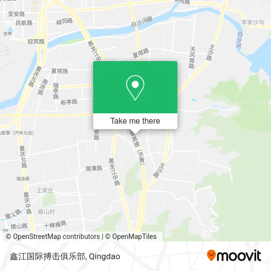 鑫江国际搏击俱乐部 map