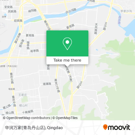 华润万家(青岛丹山店) map