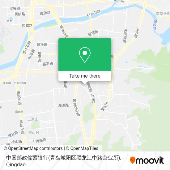 中国邮政储蓄银行(青岛城阳区黑龙江中路营业所) map