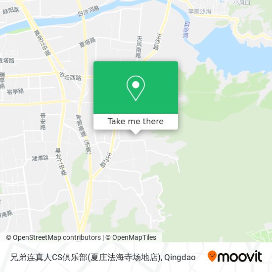 兄弟连真人CS俱乐部(夏庄法海寺场地店) map