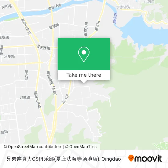 兄弟连真人CS俱乐部(夏庄法海寺场地店) map