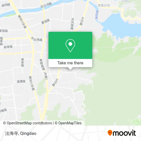 法海寺 map