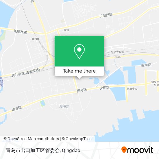 青岛市出口加工区管委会 map
