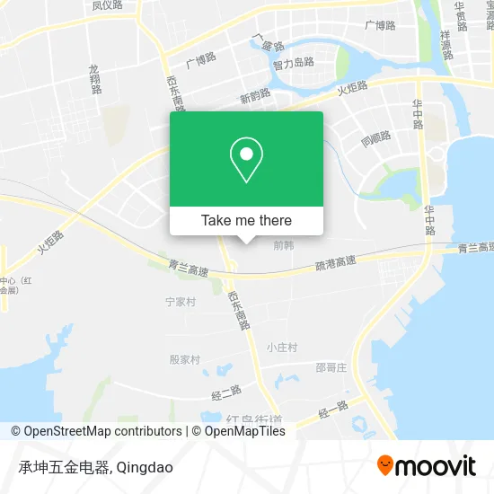 承坤五金电器 map