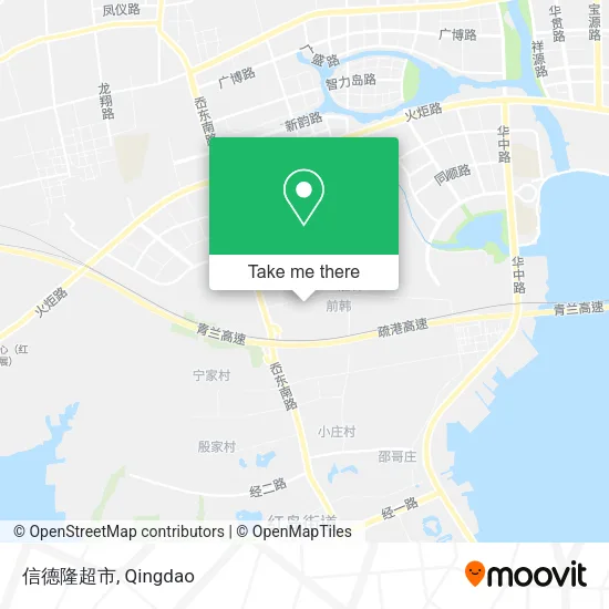 信德隆超市 map