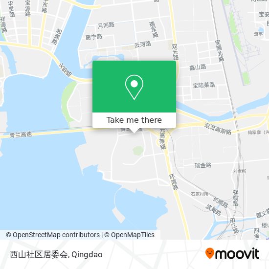 西山社区居委会 map
