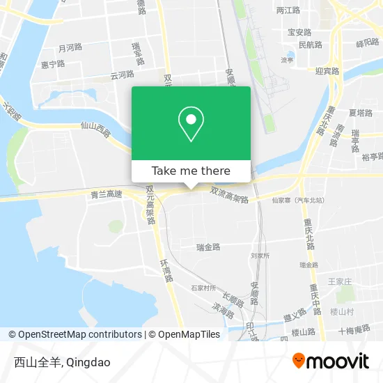 西山全羊 map