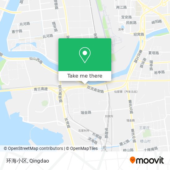 环海小区 map