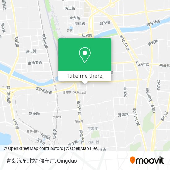 青岛汽车北站-候车厅 map