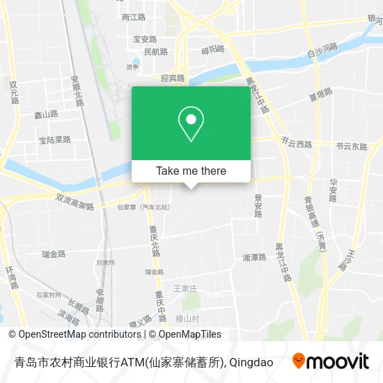 青岛市农村商业银行ATM(仙家寨储蓄所) map