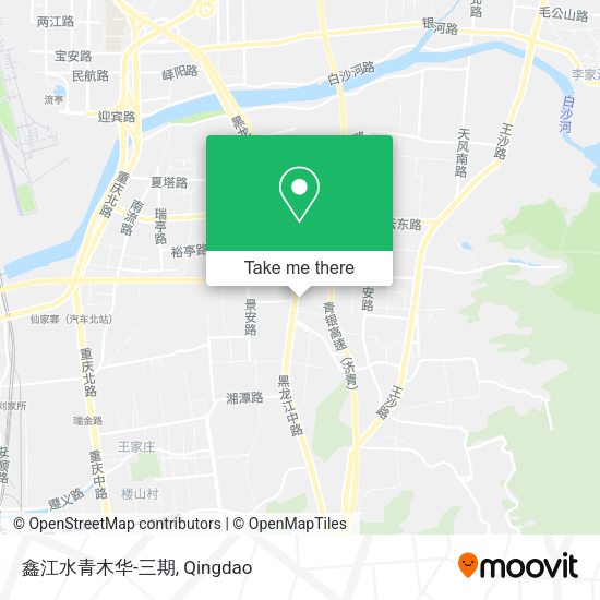 鑫江水青木华-三期 map