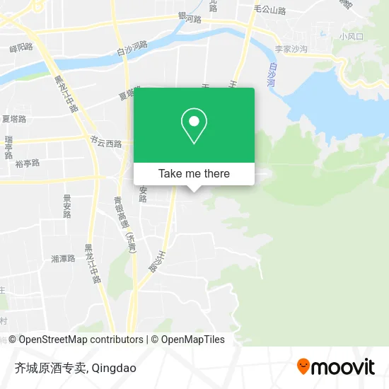 齐城原酒专卖 map