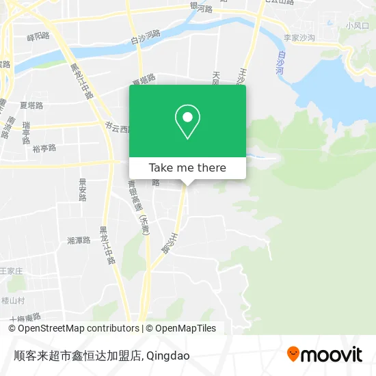 顺客来超市鑫恒达加盟店 map
