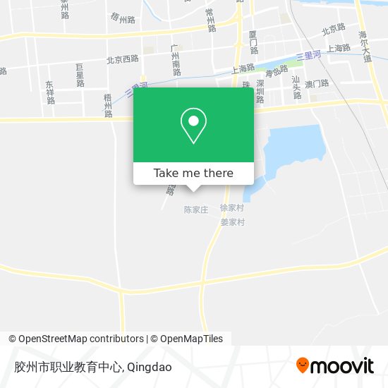 胶州市职业教育中心 map