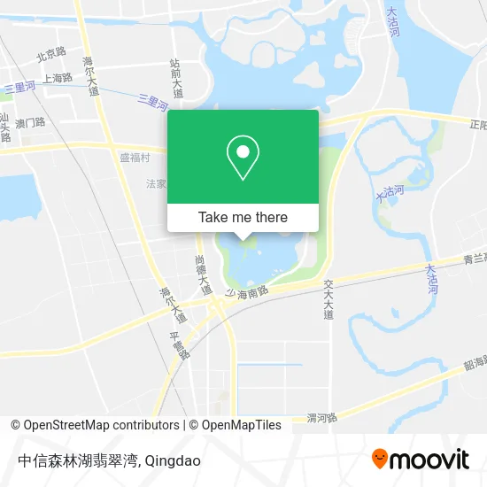中信森林湖翡翠湾 map