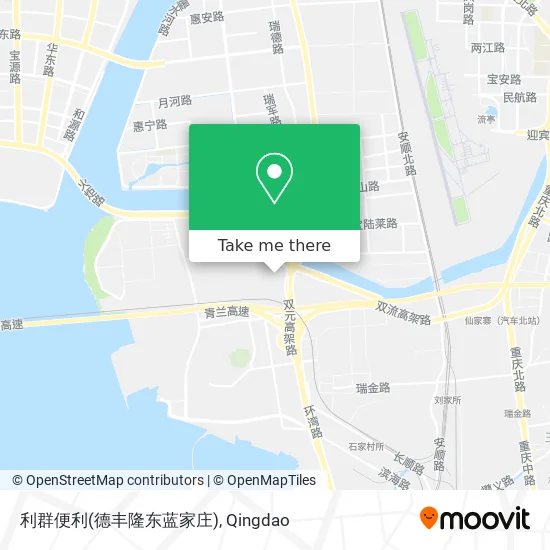 利群便利(德丰隆东蓝家庄) map