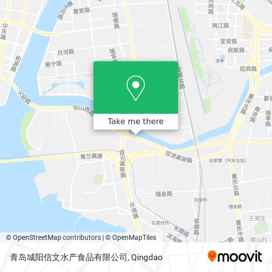 青岛城阳信文水产食品有限公司 map