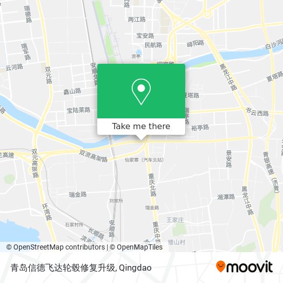 青岛信德飞达轮毂修复升级 map