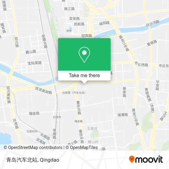 青岛汽车北站 map