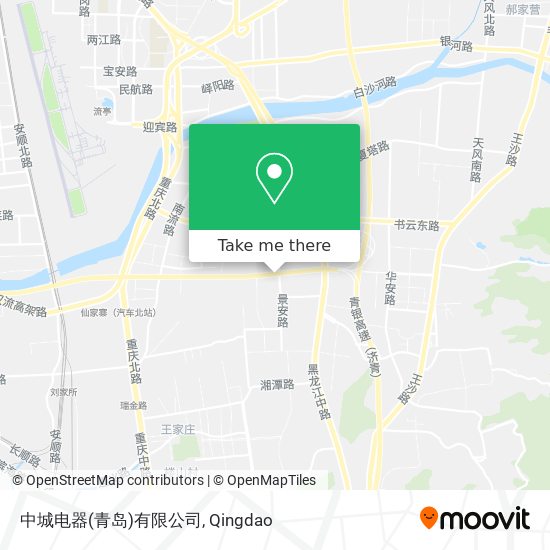 中城电器(青岛)有限公司 map