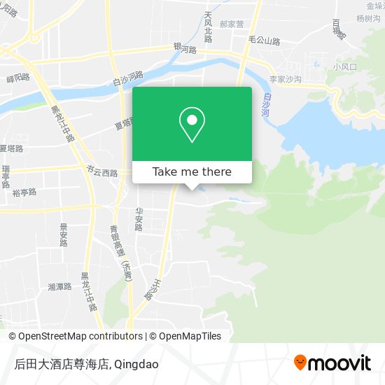 后田大酒店尊海店 map