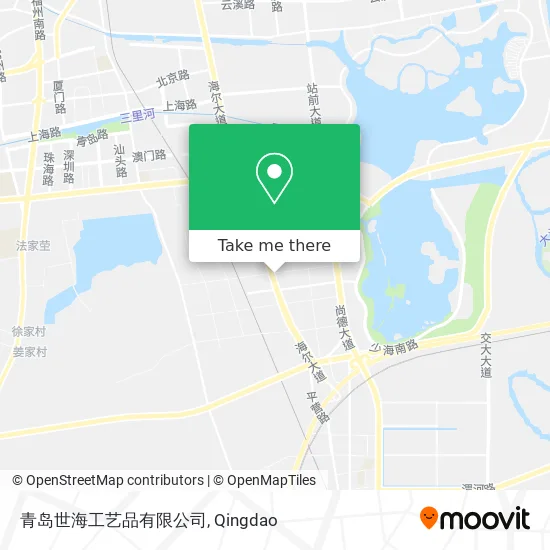 青岛世海工艺品有限公司 map