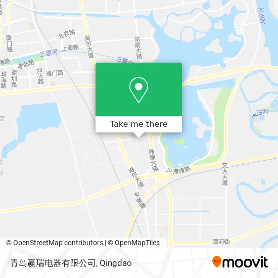 青岛赢瑞电器有限公司 map