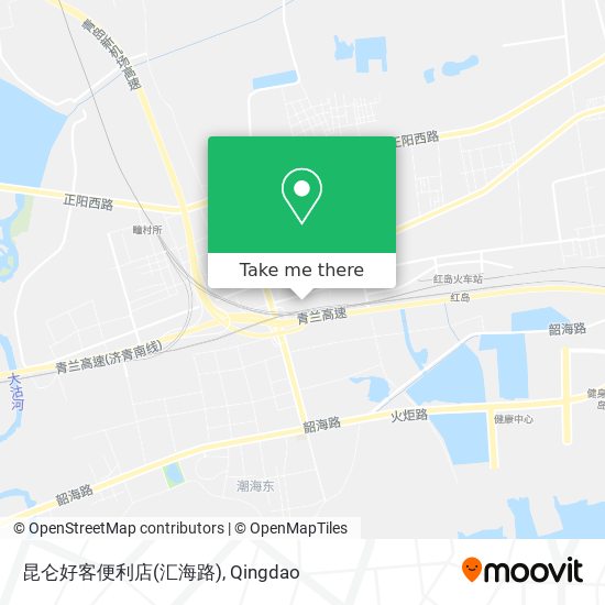 昆仑好客便利店(汇海路) map