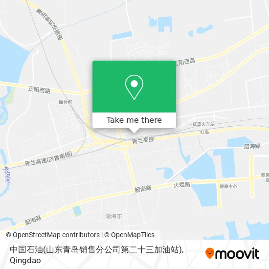 中国石油(山东青岛销售分公司第二十三加油站) map