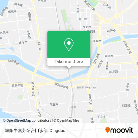 城阳牛素芳综合门诊部 map