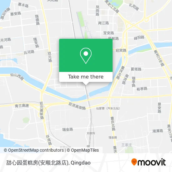甜心园蛋糕房(安顺北路店) map
