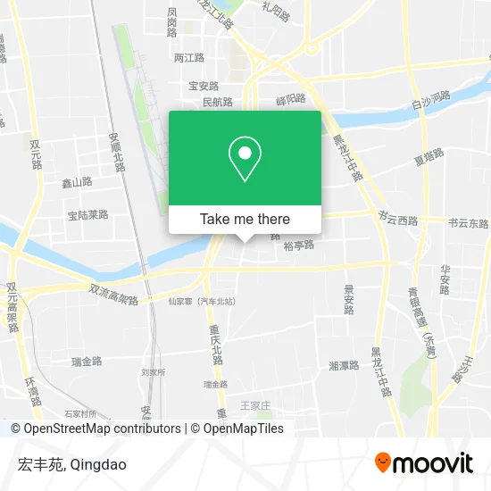 宏丰苑 map