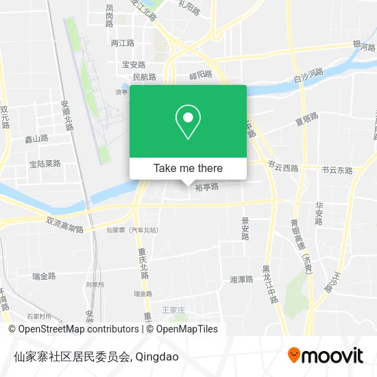 仙家寨社区居民委员会 map