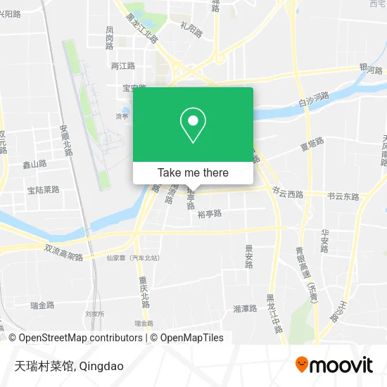 天瑞村菜馆 map