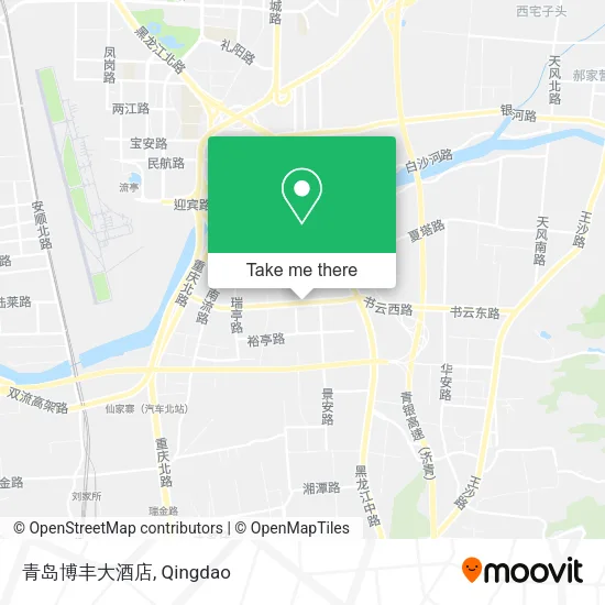青岛博丰大酒店 map
