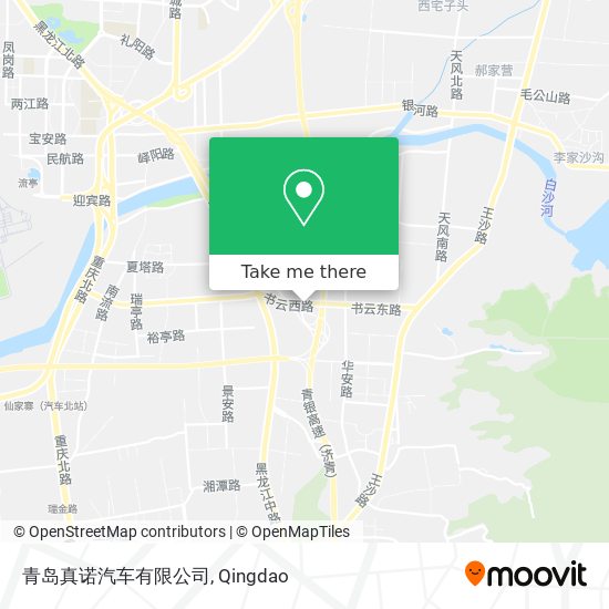 青岛真诺汽车有限公司 map