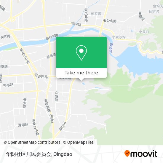 华阴社区居民委员会 map